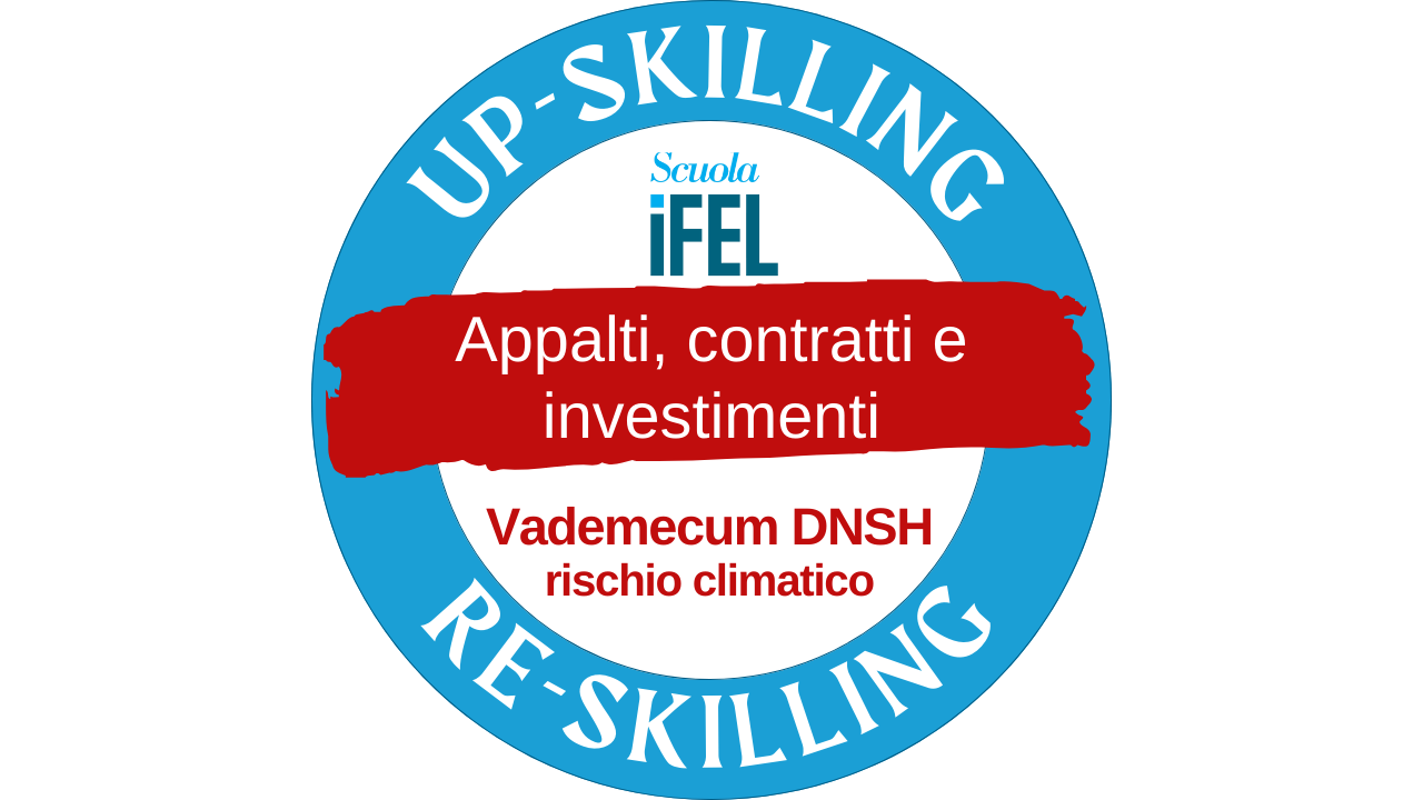 Vademecum DNSH - Presentazione allegato sul rischio climatico