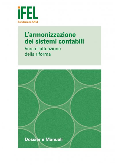 L&#039;armonizzazione dei sistemi contabili. Verso l&#039;attuazione della riforma