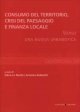 Consumo del territorio, crisi del paesaggio e finanza locale