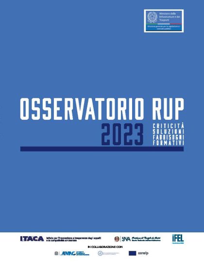 Osservatorio RUP 2023